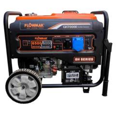 FLOWMAK - Generador Electrico 6500w A Gasolina Gh7000e 220v