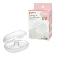PIGEON - Pack 2 Protectores Pigeon Pezoneras 2 Tallas Silicona