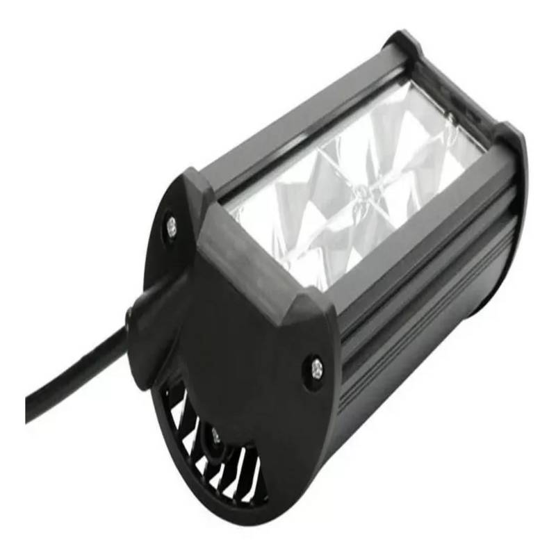 Pack X2 Focos Led Para Autos Barra Led 4x4 Neblinero 18w