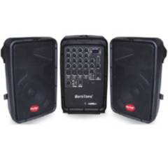 BARETONE - Combo Audio Bafle Baretone AM300P 2X 8 100w X2  Micrófono Inalámbricos