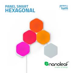 NANOLEAF - Paneles luminosos smart NANOLEAF Hexagono pack de inicio