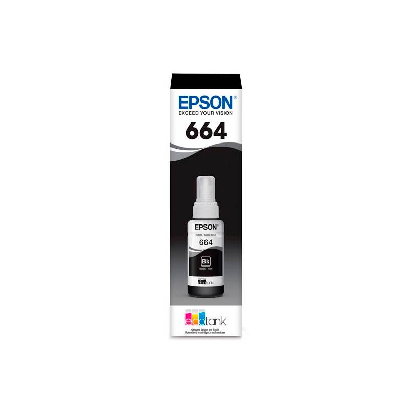 EPSON - Tinta Epson T664 Negra