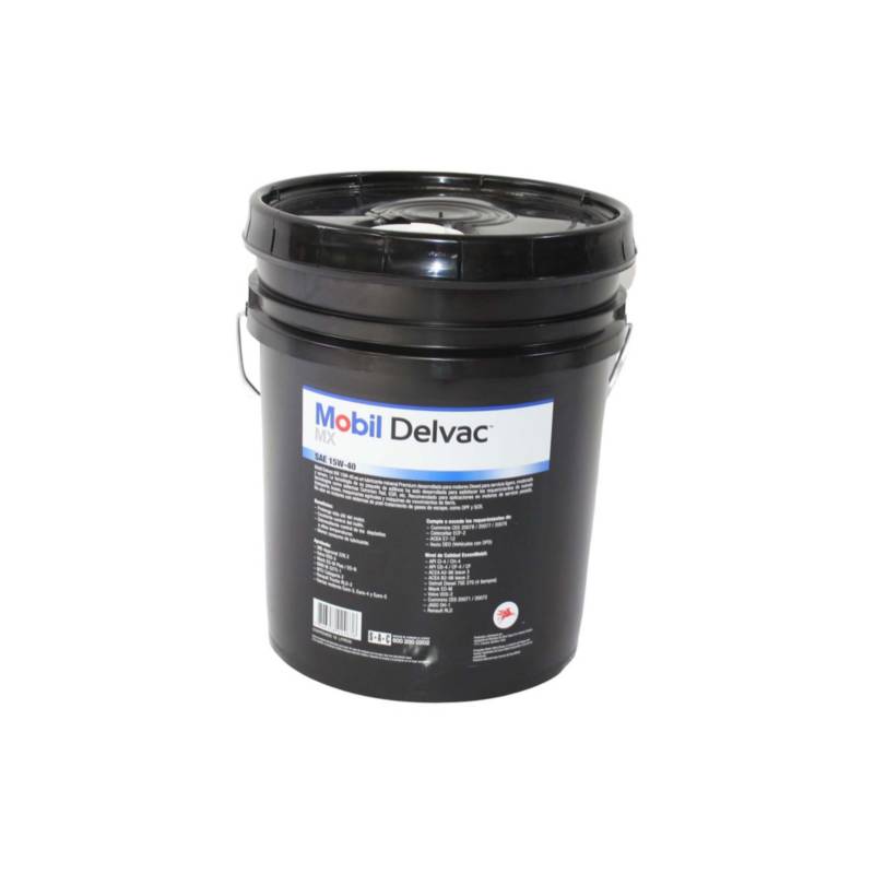 Aceite motor mobil delvac mx 15w40 19 litros