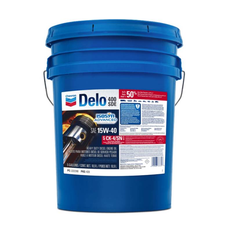 CHEVRON ACEITE MOTOR CHEVRON DELO 400 SDE 15W40 19 LTS | falabella.com