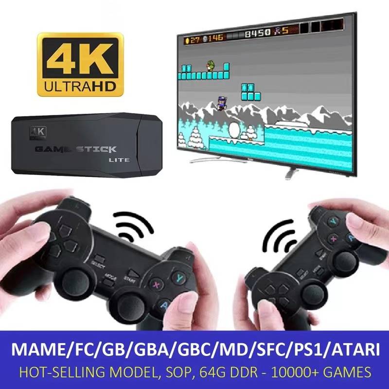 HDMI 4K TV Game Stick Console incorporado 64GB 20000 Guatemala