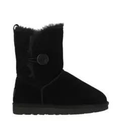 BAMERS - Bota Bamers Blast Button Leather Mujer Negro