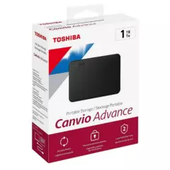 TOSHIBA - DISCO DURO TOSHIBA 1TB CANVIO ADVANCE