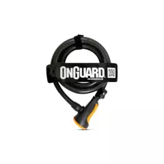 ONGUARD - Candado On Guard Espiral NS 180x12mm Naranjo ONGUARD