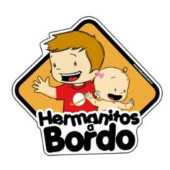 BABY ON BOARD - Letrero Hermano Mayor de Niña a Bordo