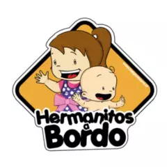 BABY ON BOARD - Letrero Hermana Mayor de Niño a Bordo