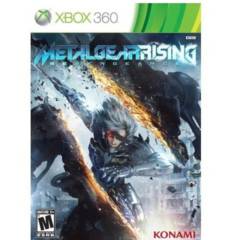 MICROSOFT - Metal Gear  Rising : Revengeance - X Box 360  -Megagames