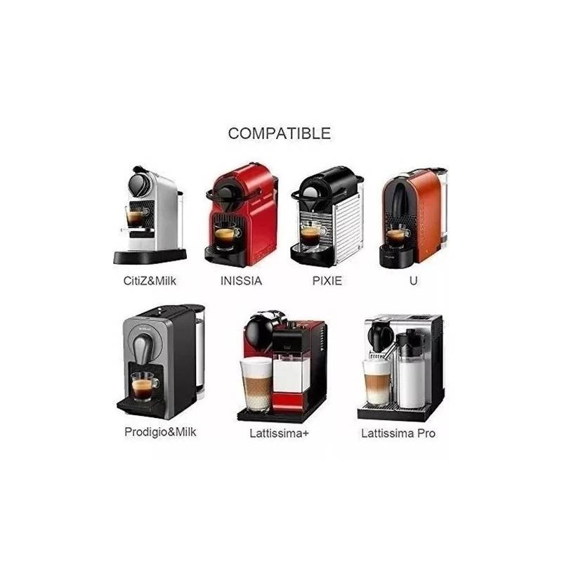 Cápsulas reutilizables compatibles para cafetera Nespresso, filtro