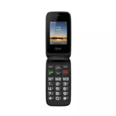 MLAB - Teléfono Senior Mlab 9204 Shell 4g Sos Negro