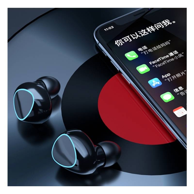 Kit X10 Auriculares Inalámbricos Bluetooth Cargador Celular GENERICO M10  Pro - $ 44.609 - STI Digital