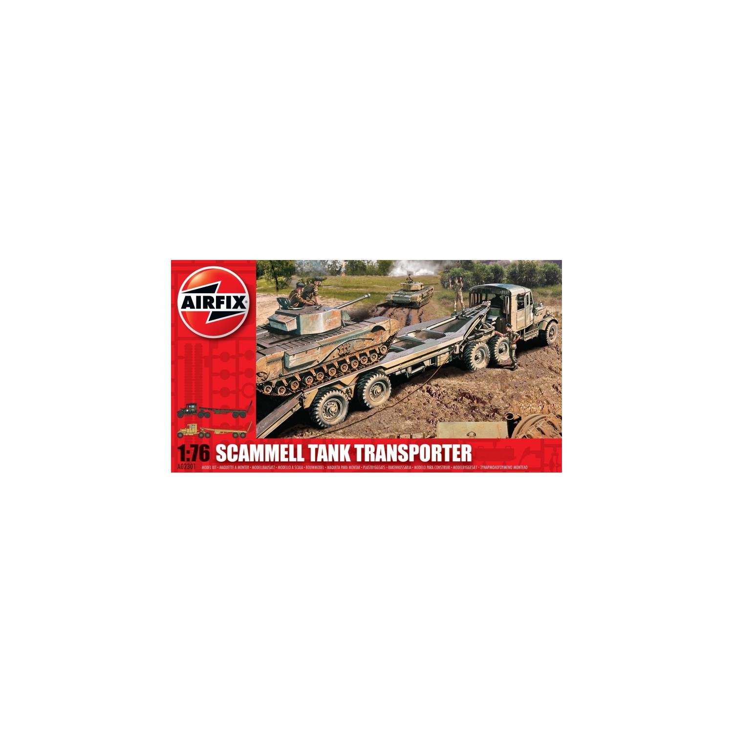 AIRFIX 1 76 SCAMMEL TANK TRANSPORTER - その他