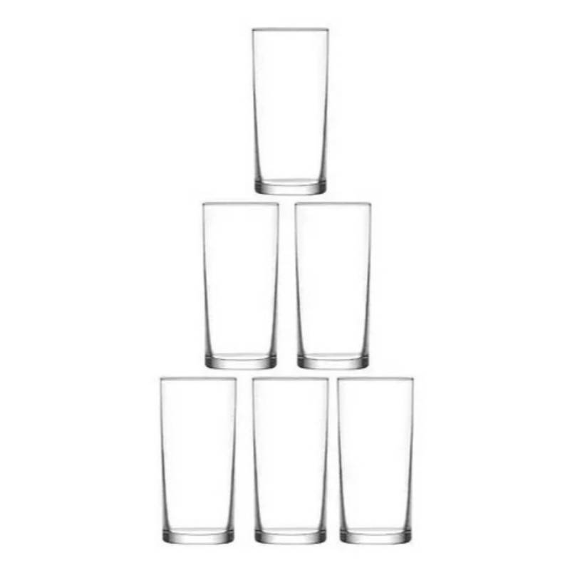 Set de Vasos de Vidrio Monte Belo 6 Piezas 300ml