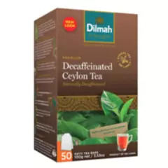 DILMAH - Té Verde Ceylon Descafeinado Premiun Dilmah - 50 Bolsitas