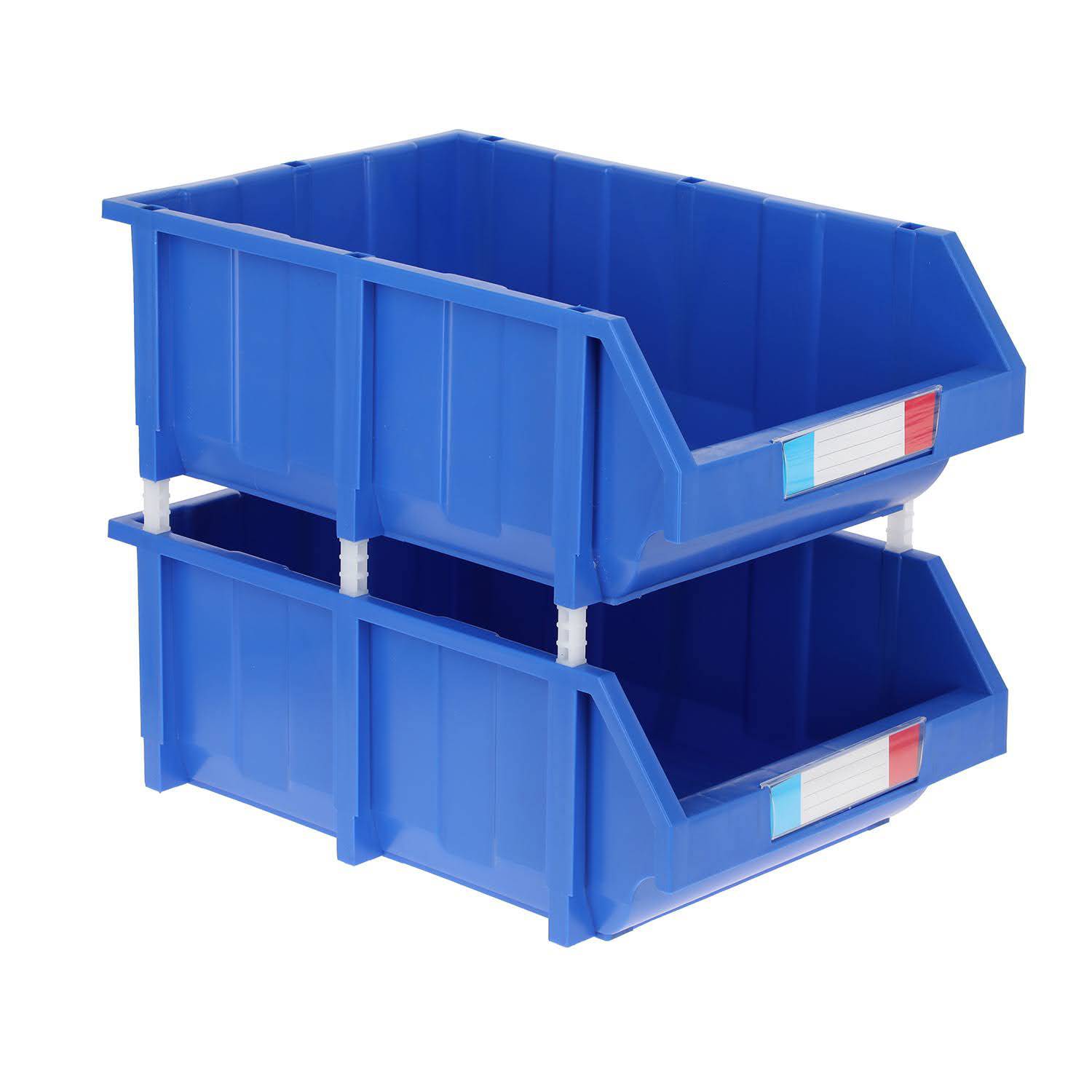  Paquete de 2 cajas organizadoras de plástico