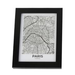 HOMEWELL - Marco mapa de paris francia 20.4x15.4x2cm