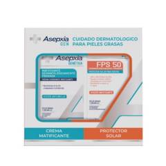 ASEPXIA - Pack Asepxia Gen Crema Matificante Más Protector FPS 50