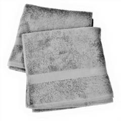 MASEL - Set 2 toallas florentino 100% algodon  gris
