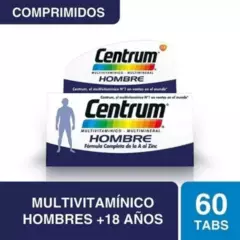 CENTRUM - Centrum Hombre 60 Comp Recubiertos Multivitaminico