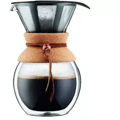 BODUM - Cafetera Pour Over Bodum 1 litro borosilicato doble pared