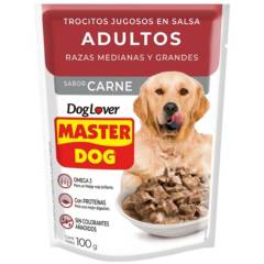 MASTER DOG - MASTER DOG TROCITOS JUGOSOS SAHCET 100GR x20 UND