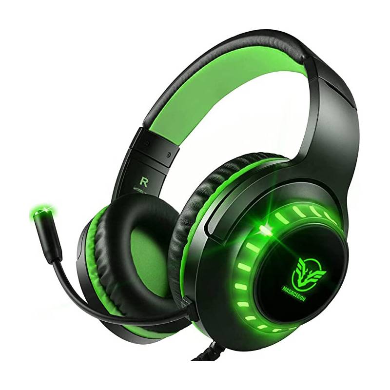 GENERICO Audifonos Auriculares A5 Gamer Cable Usb Led headset gamer.