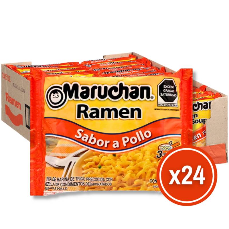 MARUCHAN Maruchan Ramen Sabor A Pollo Pack X24