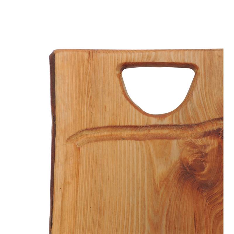 GENERICO Tabla para picar de madera nativa 50x25cm