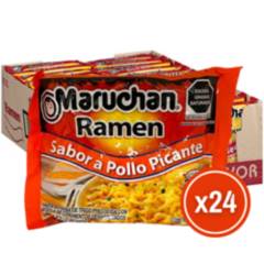 MARUCHAN - Maruchan Ramen Pack X24 Sabor A Pollo Picante