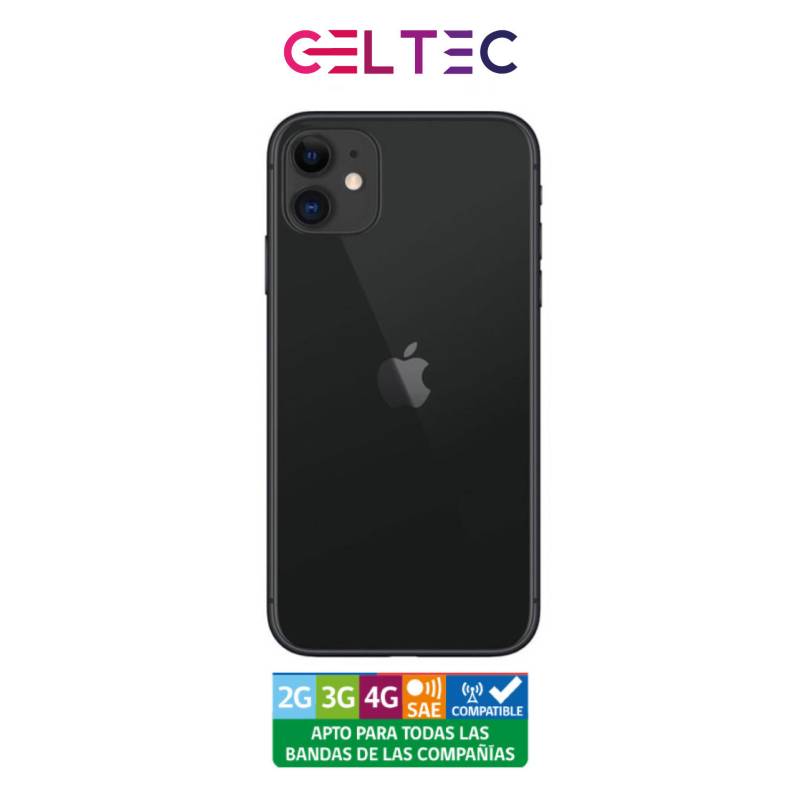 Celular 4G Apple iPhone 11 Negro 128GB
