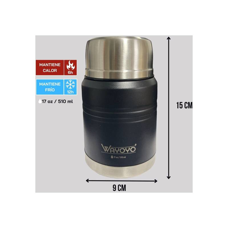 Termo para comida acero anoxidable 15 oz