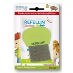 REFELLIN - Peine Refellin Tratamiento Piojos Y Liendres  Sobre