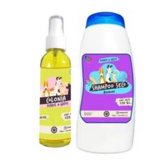 MASCOKITS - Kit Para Gato Shampoo Seco  Colonia Maracuya-Fruitilicious