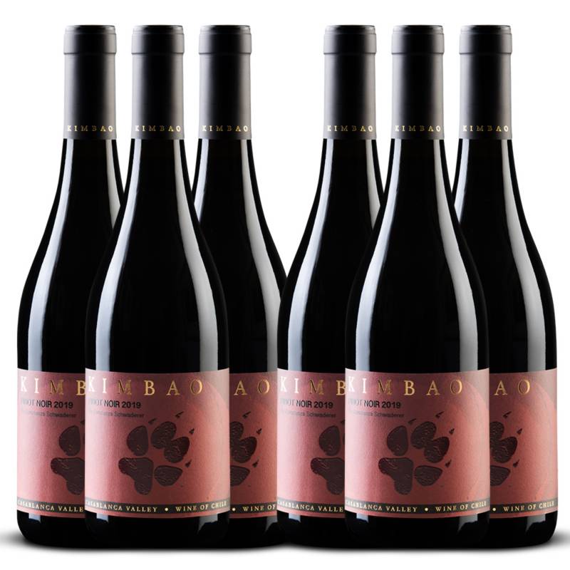 SCHWADERER WINES - Pack x 6 Kimbao Pinot Noir