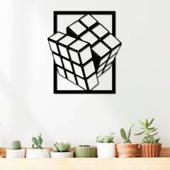 ELAB PROPIA - Fun Republic - Cuadro Decorativo Cubo De Rubik
