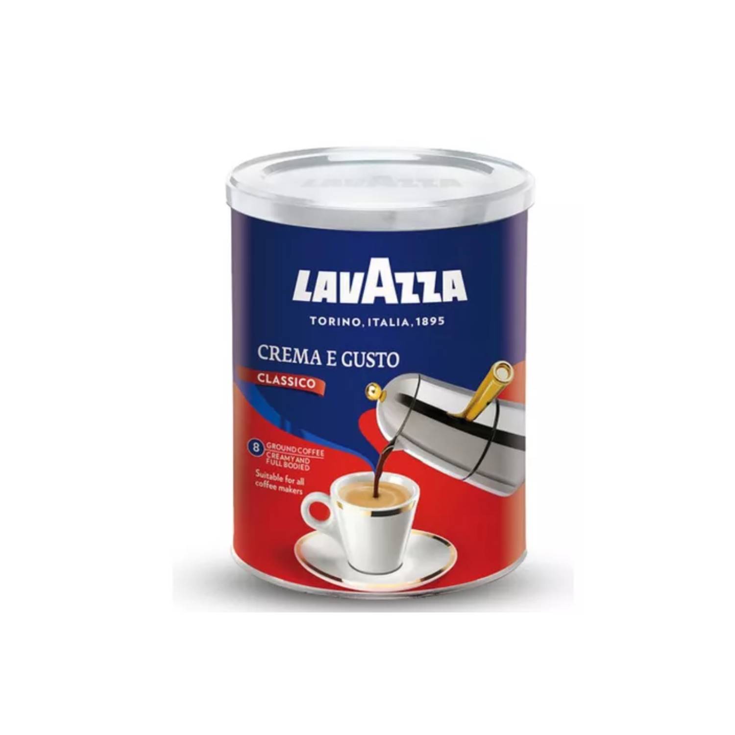 LAVAZZA Café Lavazza Grano Molido Classico Crema E Gusto Tarro 250g