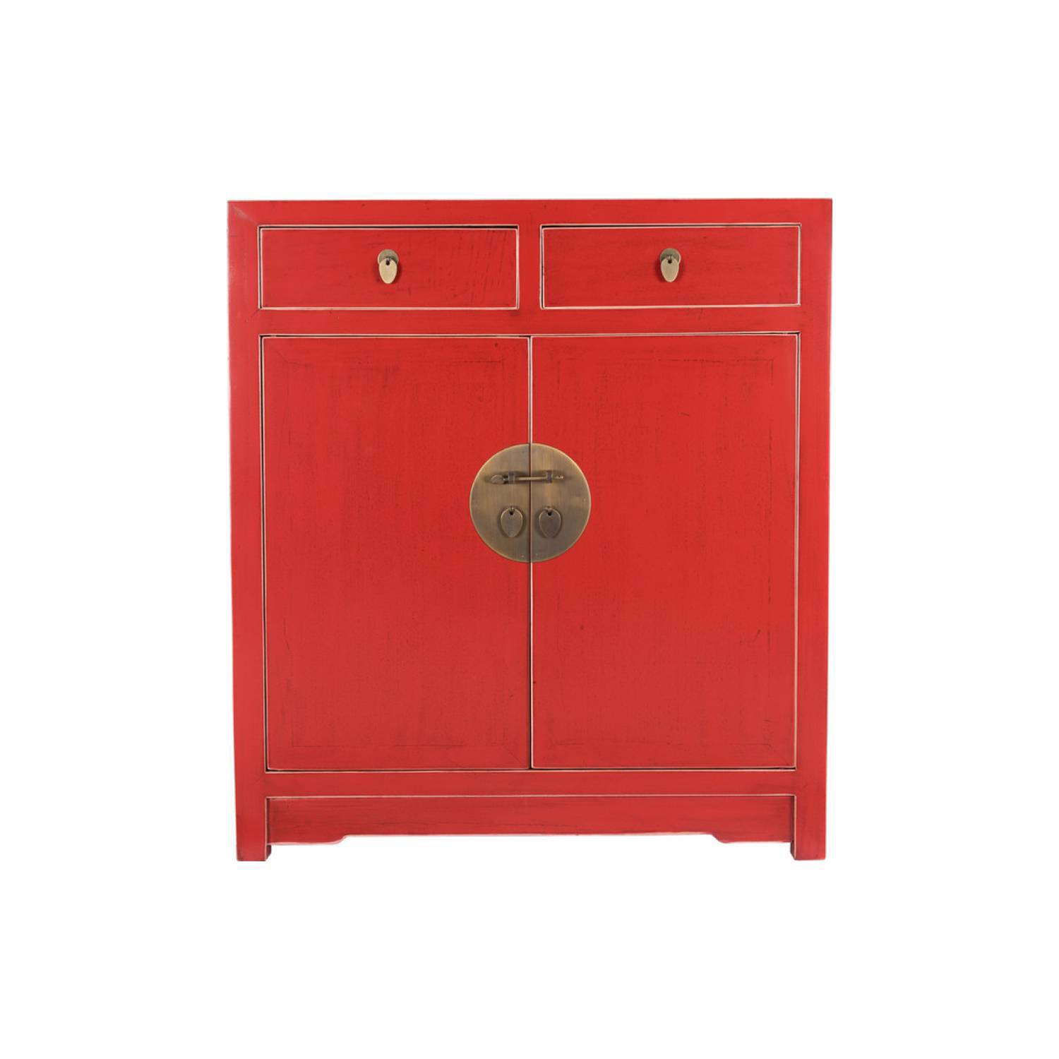 Mueble Oriental 1 Cajón Rojo