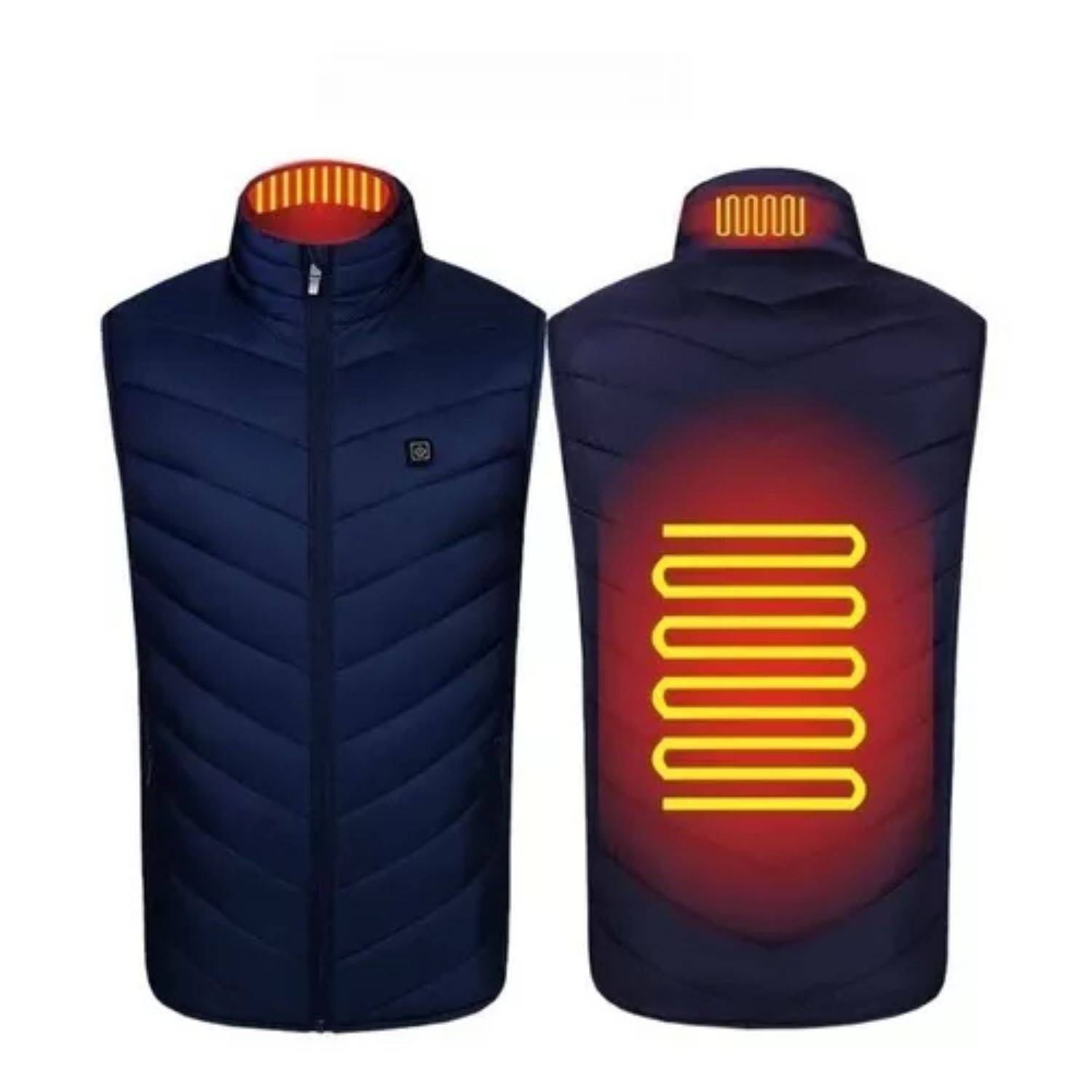 Chaqueta Parka Térmica Usb De Calefacción Eléctrica Invierno