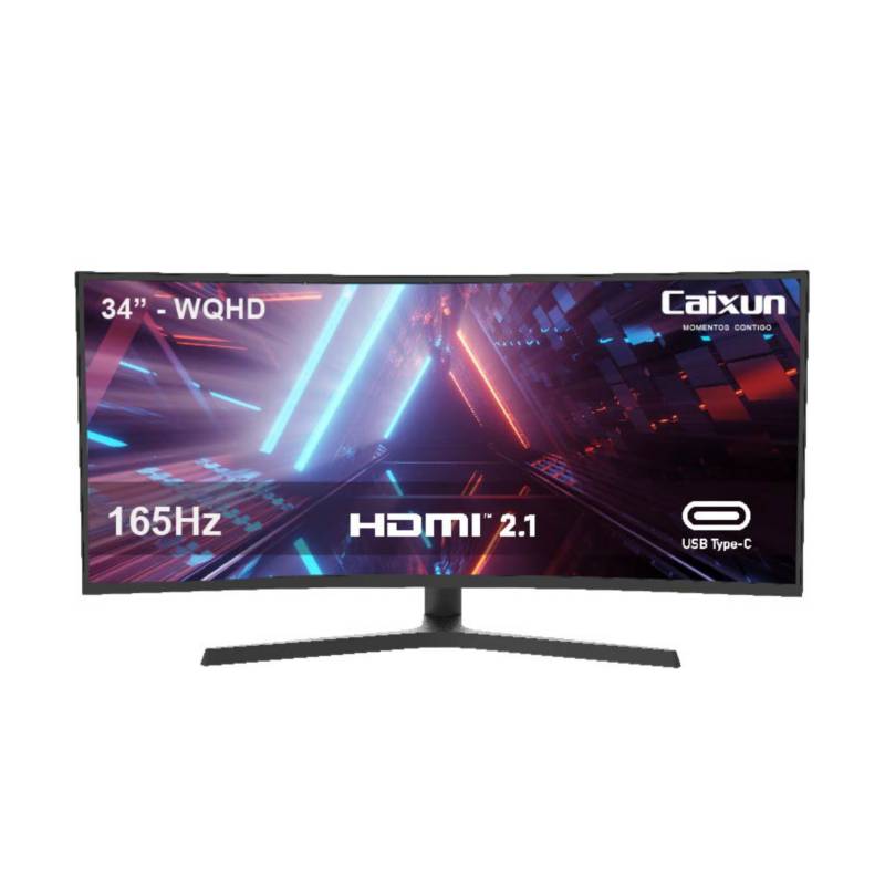Monitor Gamer Curvo 32” QHDw - CAIXUN SMART TV /