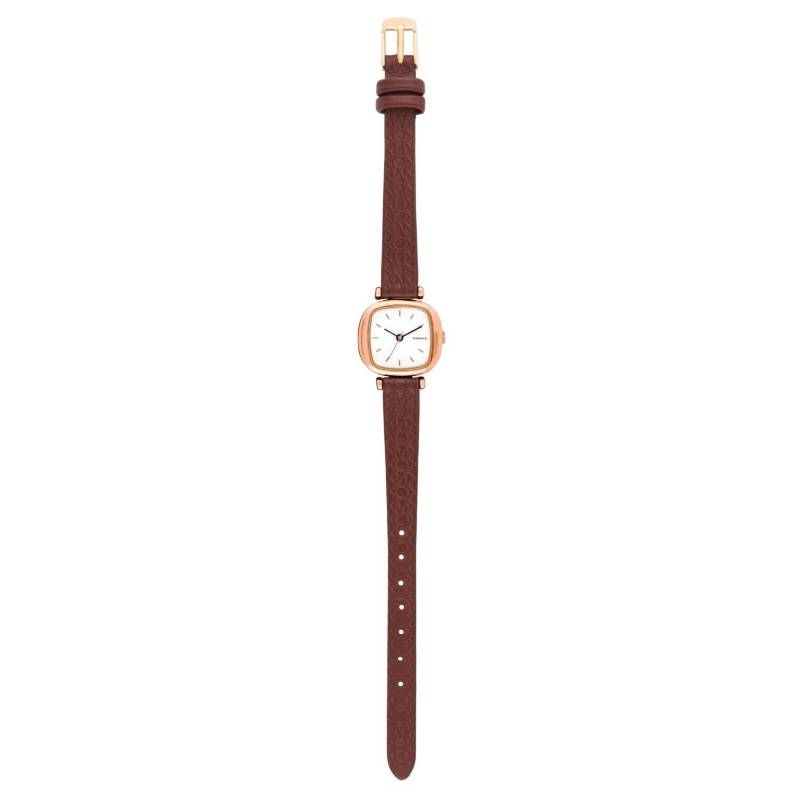 KOMONO Reloj Análogo Mujer Moneypenny Monogram Auburn | falabella.com