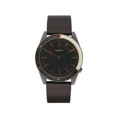 KOMONO - Reloj Análogo Unisex Ray Shade Leather Black