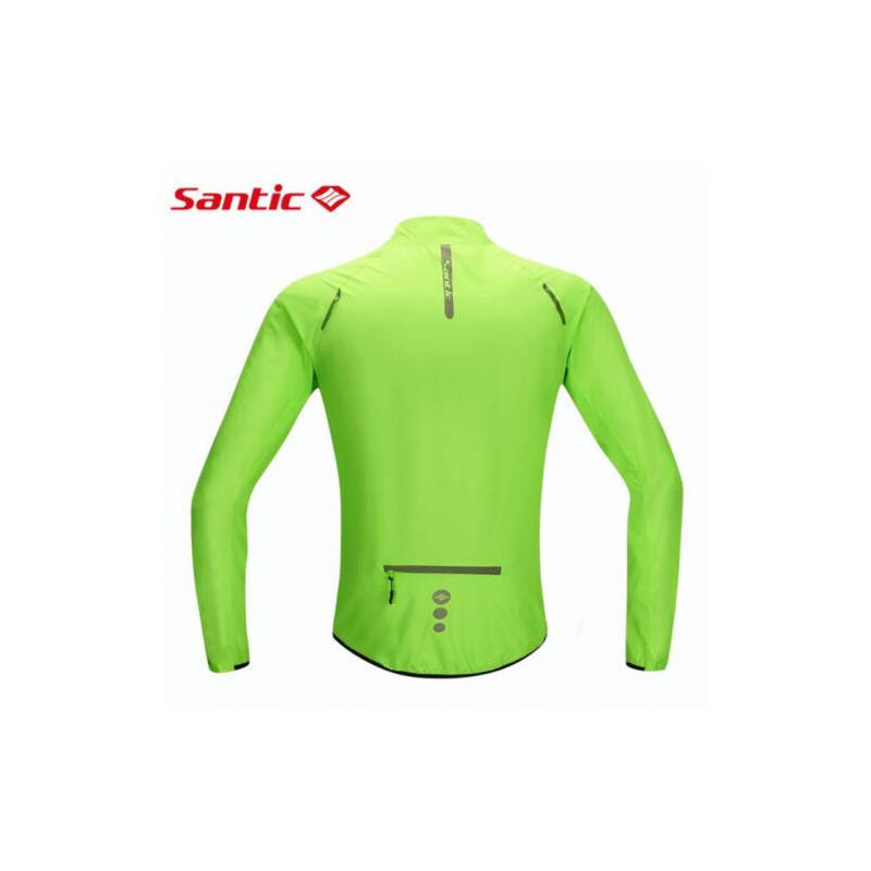 Impermeable Fluorescence para Ciclismo Santic | falabella.com