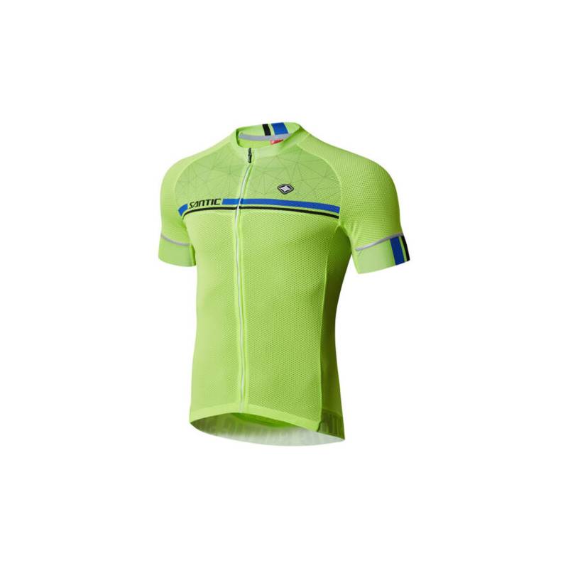 Santic Maillot Ciclismo Hombre Ropa Largas Camiseta Jersey