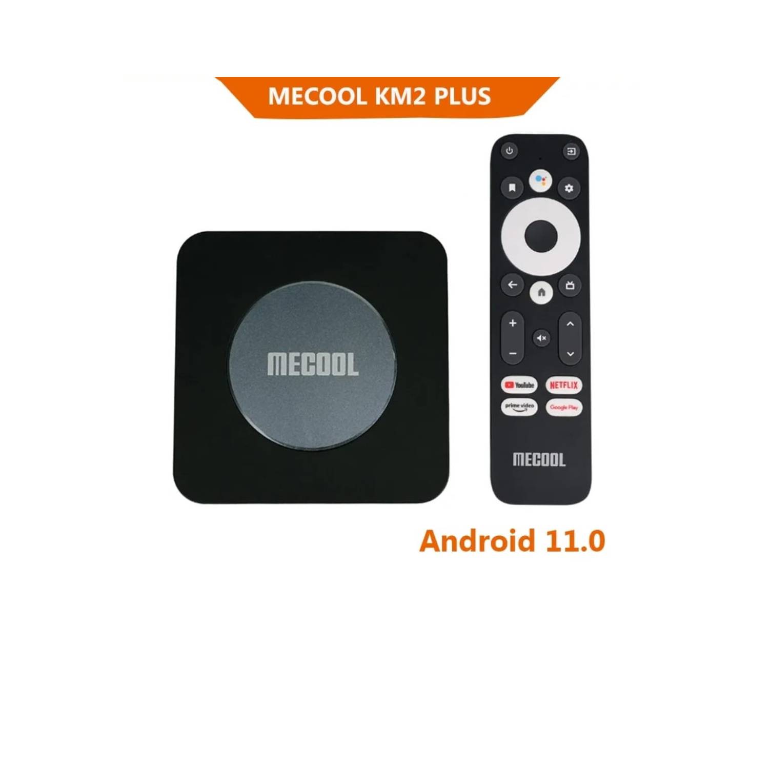 MECOOL Mecool kM2 PLUS 4K Android 11 Certificado