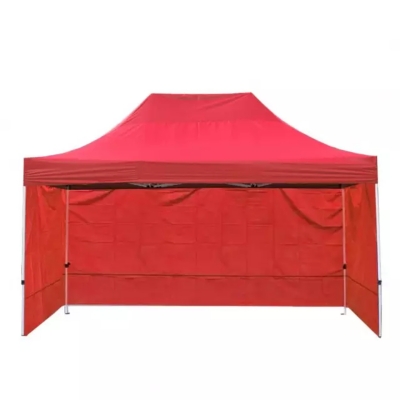 GENERICO Toldo Carpa Plegable 3x3 Metros Rojo