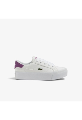 Zapatillas de mujer Lacoste Ziane en cuero con plataforma