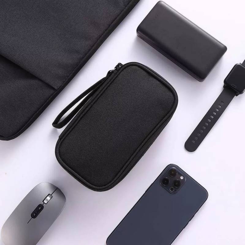 Estuche Organizador Cables Cargador Audífonos- Bolso Viaje